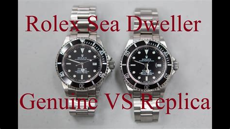 rolex sea dweller fake vs real|rolex sea dweller copy and paste.